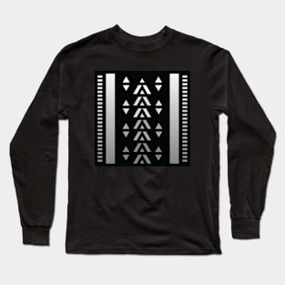 “Dimensional Source” - V.1 Grey - (Geometric Art) (Dimensions) - Doc Labs Long Sleeve T-Shirt